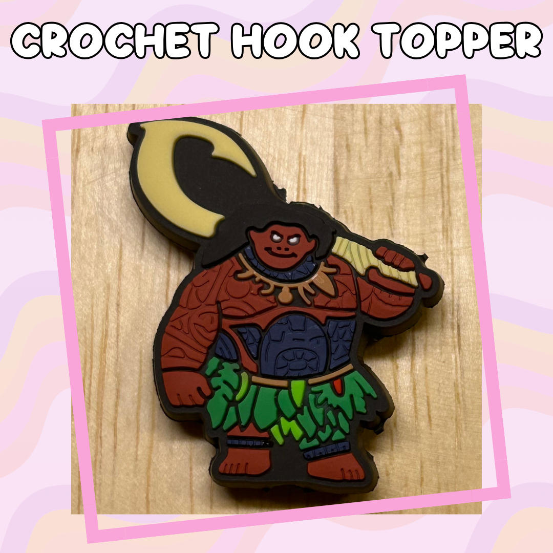 Island Character Maui Crochet Hook