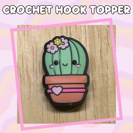 Kawaii Cactus Crochet Hooks