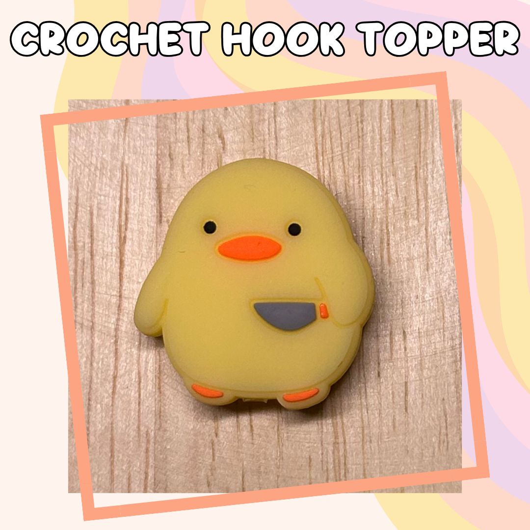 Ducky with Knife Animal Crochet Hook