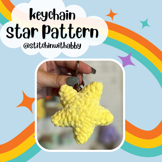 Star Keychain Pattern