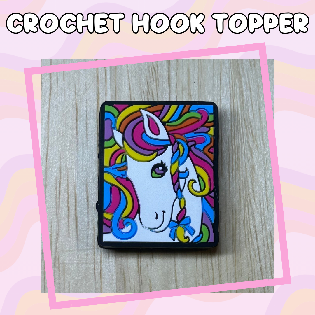 LF Inspired Unicorn Crochet Hook