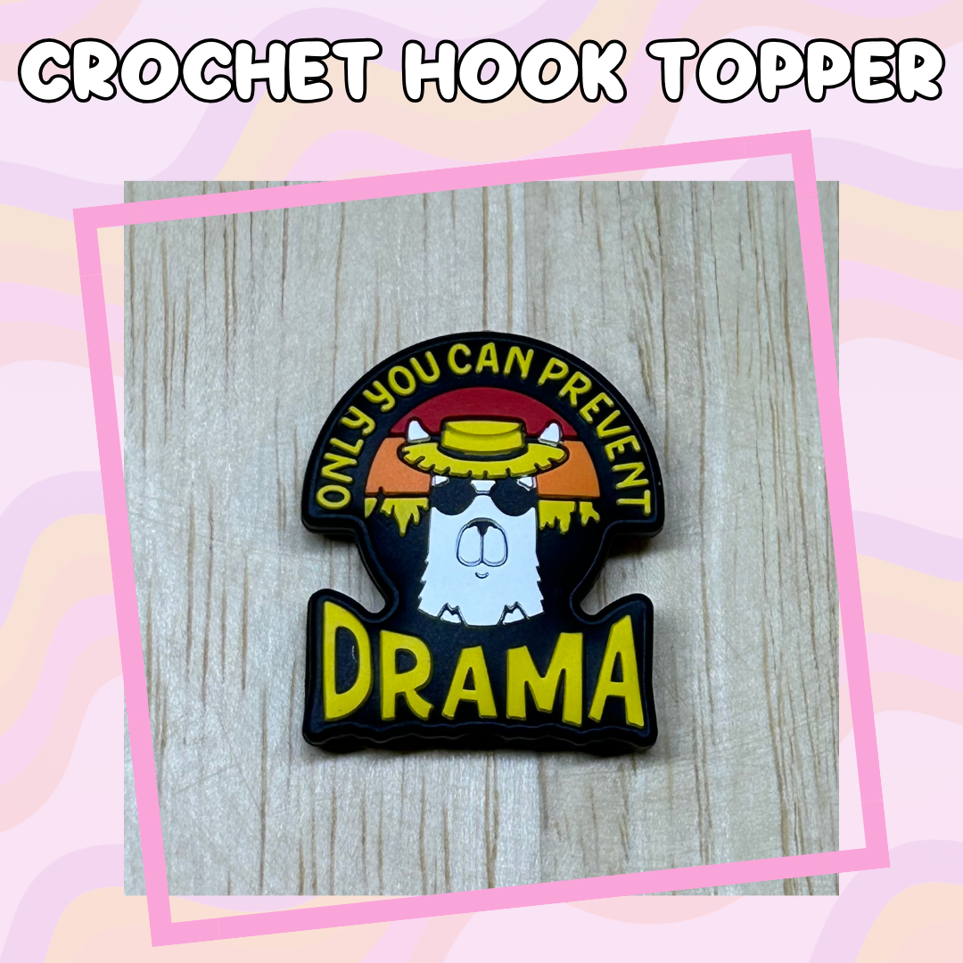 Animal Quotes Drama Llama Farm Crochet Hook