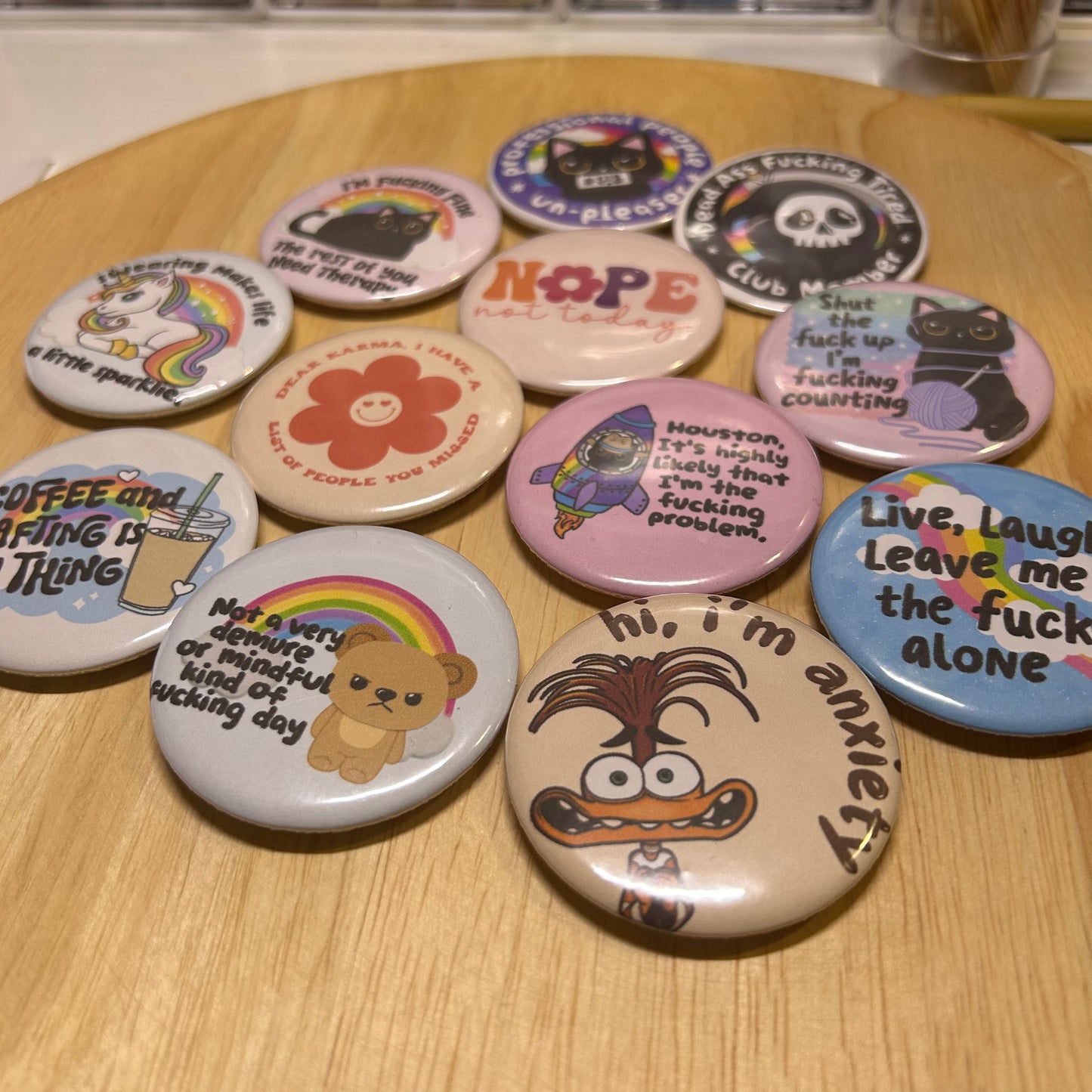 Buttons - 2.25inch