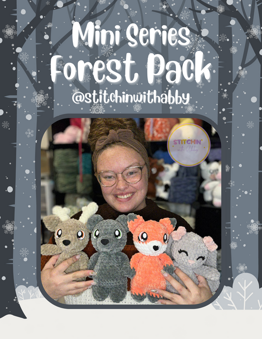 Mini Forest Friends Pack Pattern