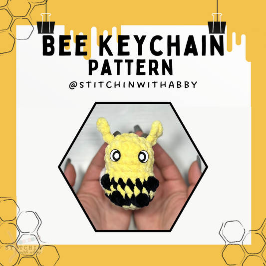 Bee Keychain Pattern