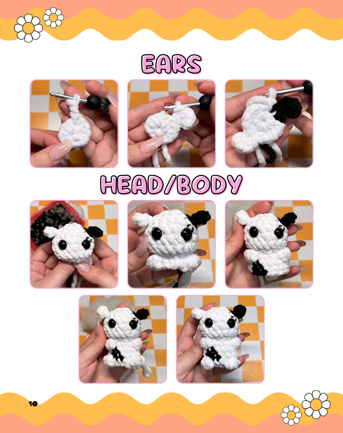 Digital Crochet Keychains Pattern Book